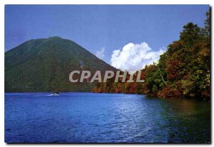 Postcard Modern Lake Chuzenji and Mt. Nantai