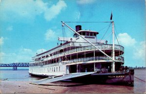 Vtg The Delta Queen Steamboat Stern Wheeler Cruise Memphis Tennessee TN Postcard