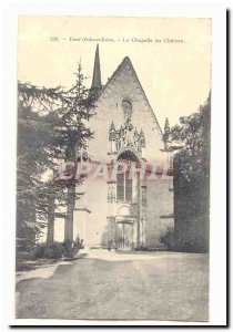 Usse Old Postcard the castle chapel