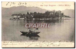 Old Postcard Isola Bella Lago Maggiore