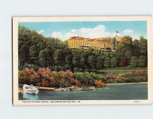 Postcard The Kittatinny Hotel Delaware Water Gap Pennsylvania USA