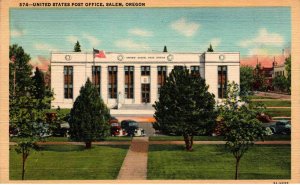Salem, Oregon -The United States Post Office - in the 1940s
