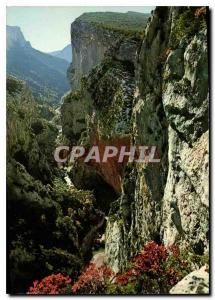 Modern Landscape Postcard from France Gorges du Verdon Var Alpes de Haute Pro...