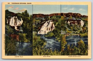 Thousand Springs ID~3 Vw~Juniper Falls~Wing Springs~Minnie Miller Falls~Linen PC