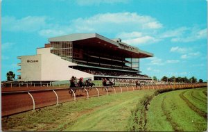 Toronto Ontario Woodbine Race Track Horse Racing Races ON Unused Postcard H59