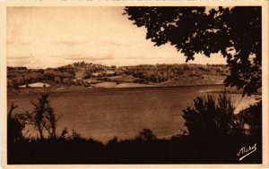 CPA Neuvic-d'Ussel - Barrage des Plaines - Le Lac - Vue sur Manzagol (1039919)