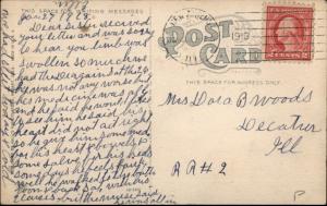 Hobart OK Eugene Field School c1910 Postcard