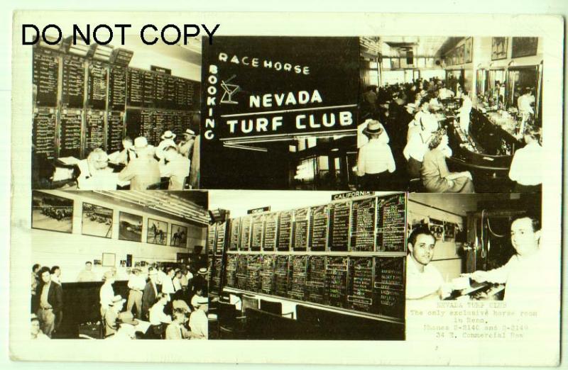 RPPC, Turf Club, Reno Nev