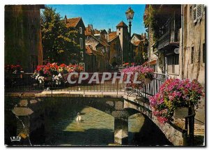 Modern Postcard Annecy The Venice of Savoie's Old thiou channel Neighborhoods...