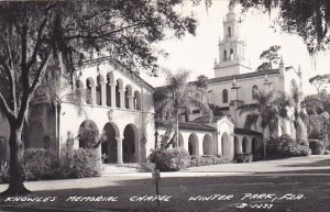 Florida Winter Park Knowles Memorial Chapel Real Photo