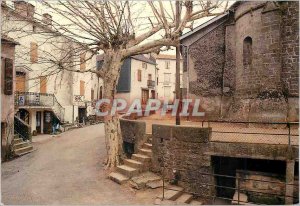 Postcard Modern Sauclieres (Aveyron) Le Quai