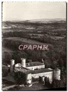 Postcard Modern Château de Ravel Pres De Lezoux Facing West and gardens in t...