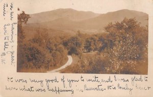 Sugar Hill New Hampshire Scenic View Real Photo Vintage Postcard AA50249