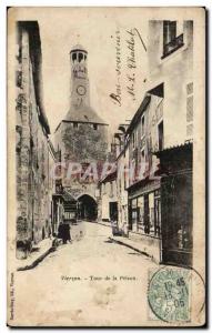 Old Postcard Vierzon Tower Prison