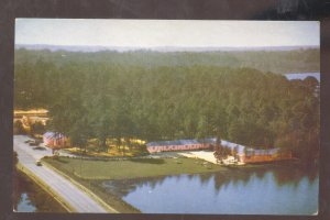 HARTSVILLE SOUTH CAROLINA LAKESHORE MOTOR COURT VINTAGE ADVERTISING POSTCARD