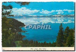 Postcard Modern Beautiful Mile High Lake Tahoe California Nevada
