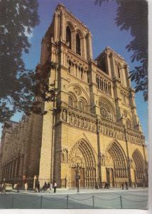 BF25665 paris notre dame de paris et le parvis  france  front/back image