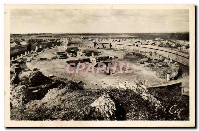 Old Postcard Carthage L & # 39Amphitheatre Vue Generale