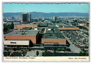 Lloyd Center Portland Oregon Postcard Continental View Card JC Penney Woolworth 