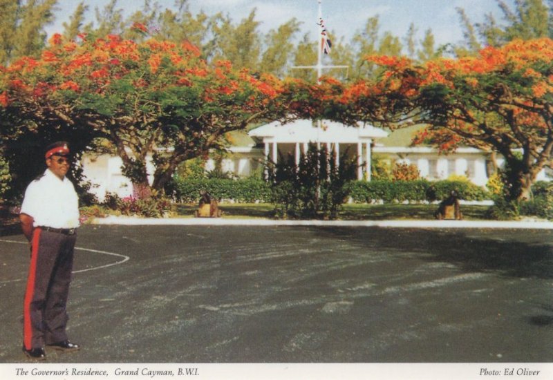 Governors Residence Grand Canyon Cayman Islands West Indies Postcard