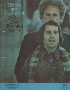 Simon & Garfunkel Bridge Over Troubled Water Sheet Music Album Book