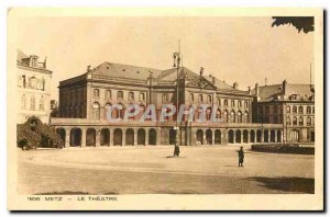 Old postcard Metz Theater