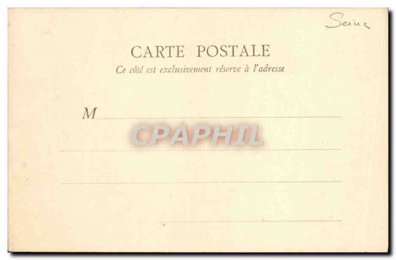 Old Postcard Tour De Marne Creteil Gateway