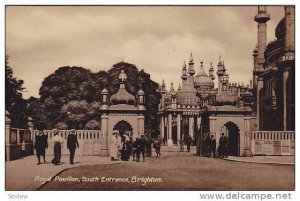 Royal Pavilion, South Entrance, Brighton (Sussex), England, UK, 1900-1910s