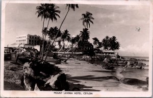 Sri Lanka Ceylon Mount Lavinia Hotel Colombo Vintage RPPC C132