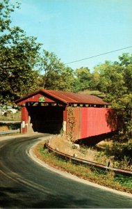 Covered Bridge On Stevenson Road Xenia Ohio