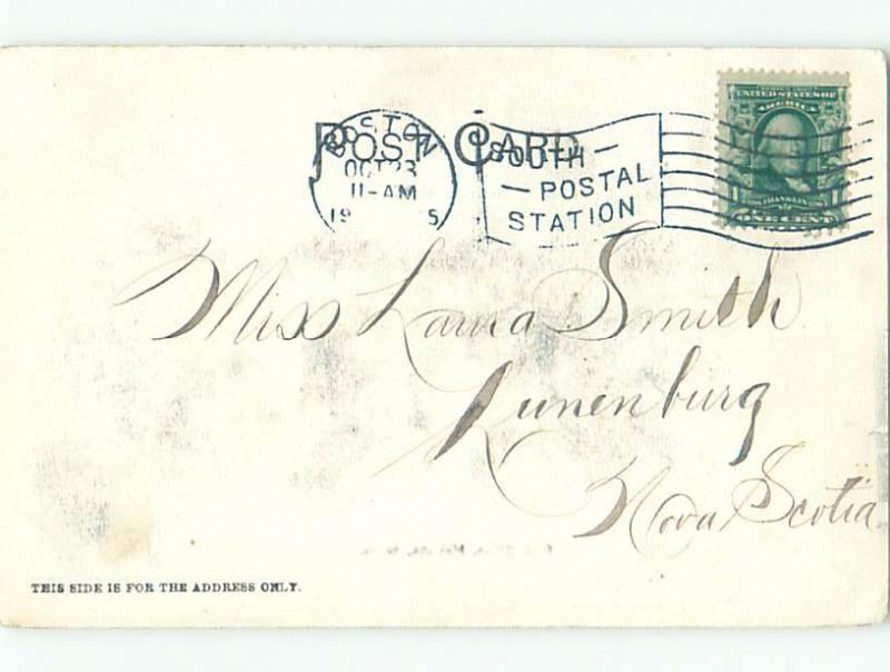 Pre-1907 POST OFFICE Holyoke Massachusetts MA Q1899