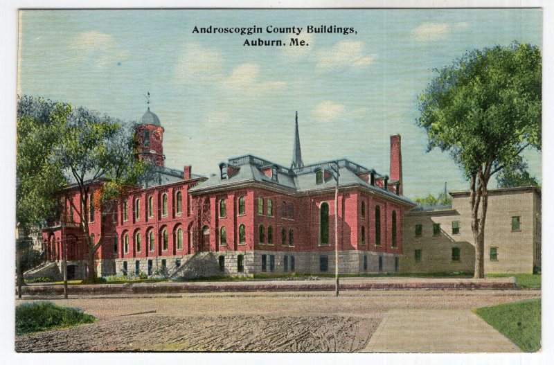 Auburn, Me, Androscoggin County Buildings