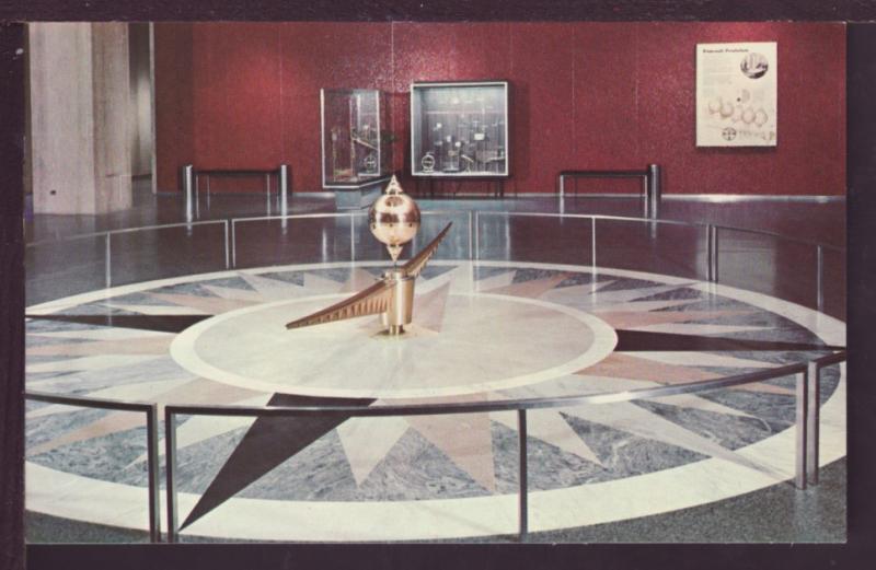 Foucault Pendulum Smithsonian Washington DC Postcard 3881