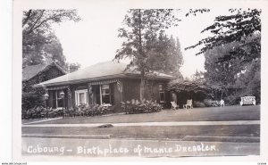 RP; COBOURG, Ontario, Canada , 1930-40s; Birthplace of Marie Dressler