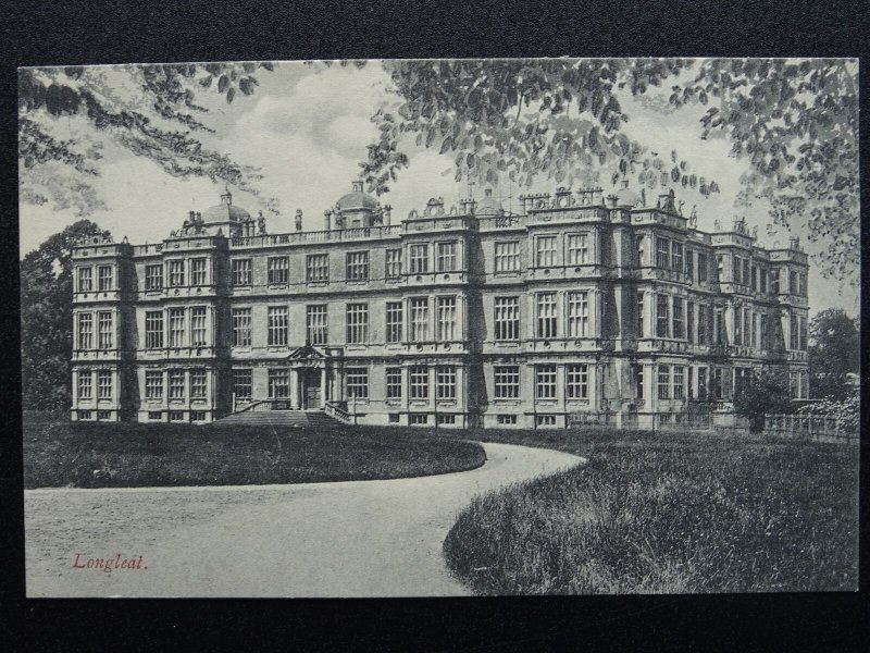 Wiltshire LONGLEAT HOUSE - Old Postcard by R. Wilkinson & Co.