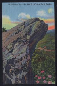 North Carolina colour PC Blowing Rock, Alt. 4000 Ft.  unused