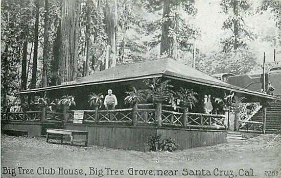 CA, Santa Cruz, California, Big Tree Grove, Big Tree Cub House, No 2259