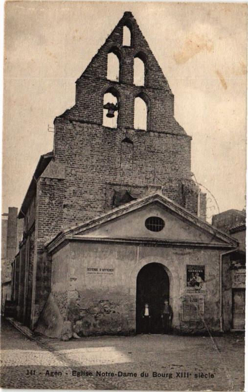 CPA AGEN - Église N.-D. du Bourg (251201)