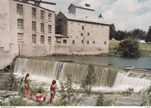FERGUS, Ontario,1950-60s; Fergus Mill Dam