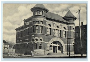 c1910's Post Office Building Fort Dodge Iowa IA Unposted Antique Postcard 