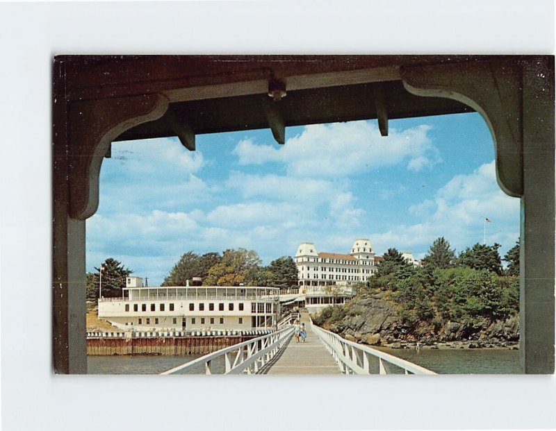 Postcard The Pier at Wentworth By-The-Sea, Newcastle, New Hampshire