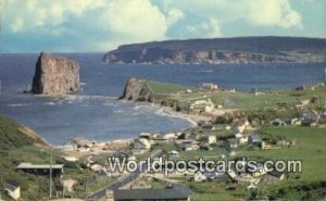 La Gaspesie, Perce Quebec Canada Writing On Back 