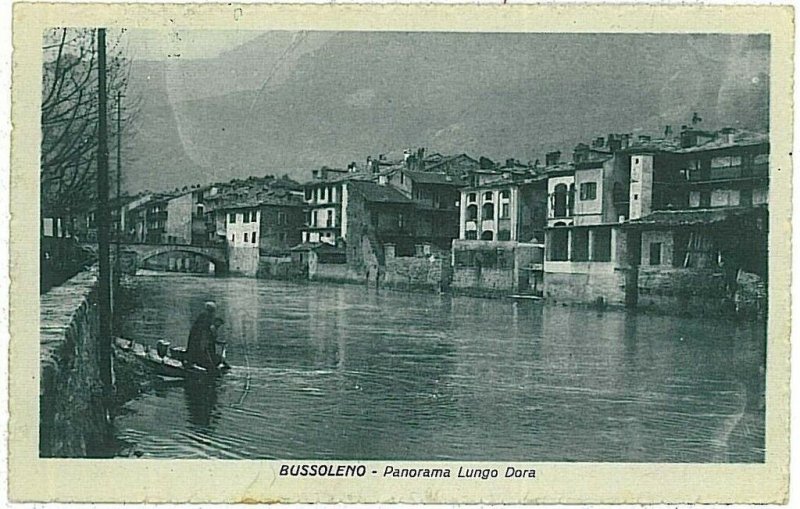 Vintage POSTCARD - TORIN: Bussoleno 1923-