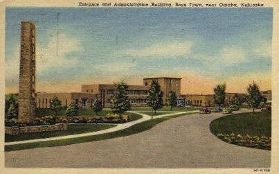 Entrance and Administration Building in Omaha, Nebraska