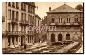 Old Postcard Plombieres les Bains (Vosges) Square Roman Bath