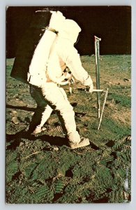 Apollo 11 Buzz Aldrin Moon Landing NASA Astronaut Lunar Surface Postcard