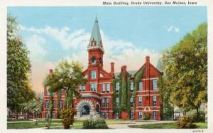 IA - Des Moines. Drake University Main Building