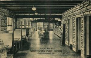 State College PA Greyhound Post House Dining Room Interio...