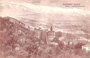 Hotel Casino Granada Alhambra Palace Spain Unused 