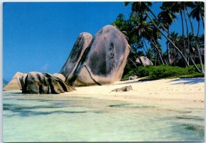 Postcard - Anse Source d'Argent, La Digue - Seychelles 